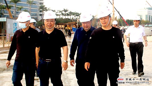 中铁十一局集团有限公司 动态消息 广州地铁18和22号线试车线及陇枕